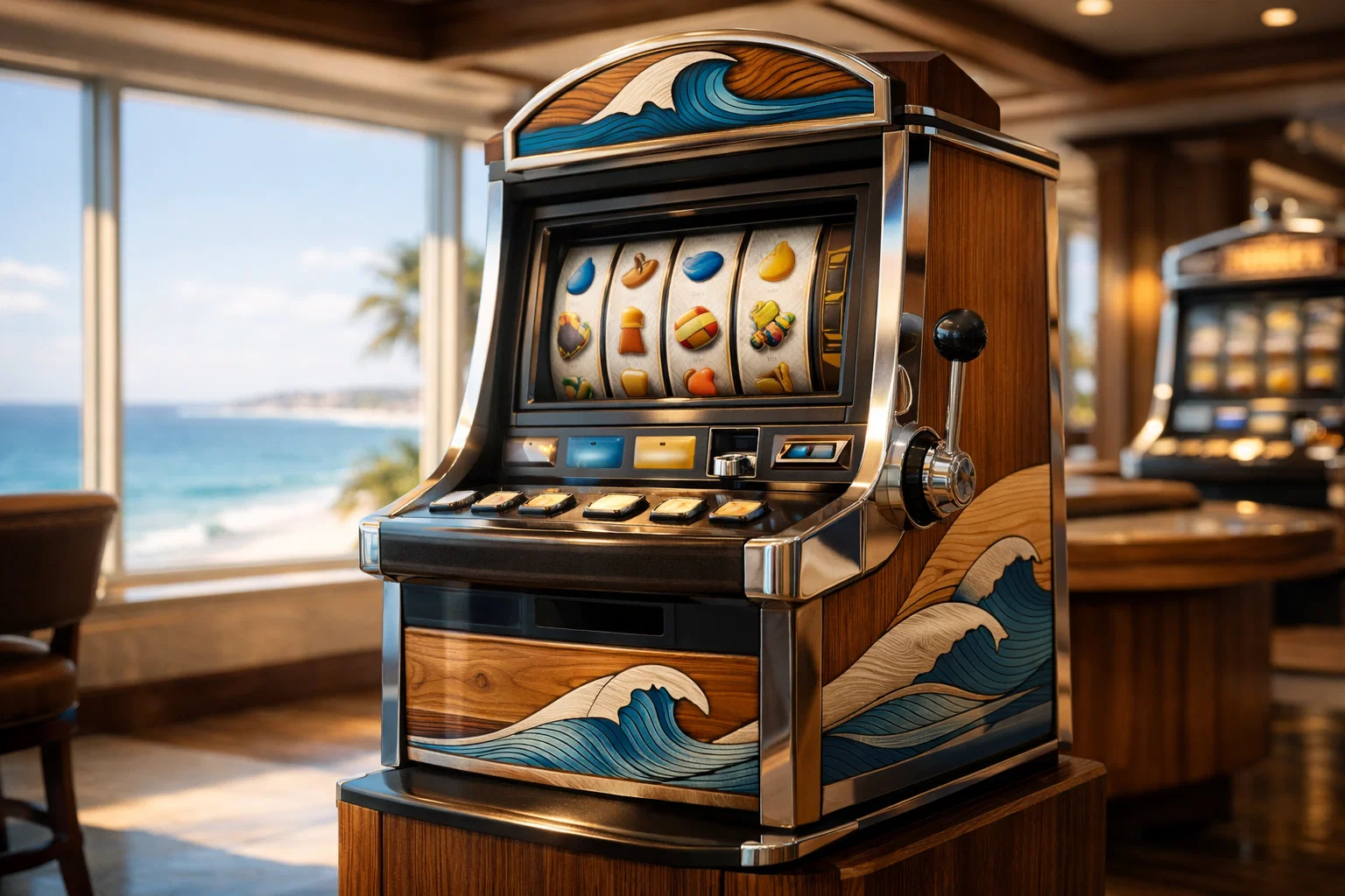 Surf Casino ocean waves slot games